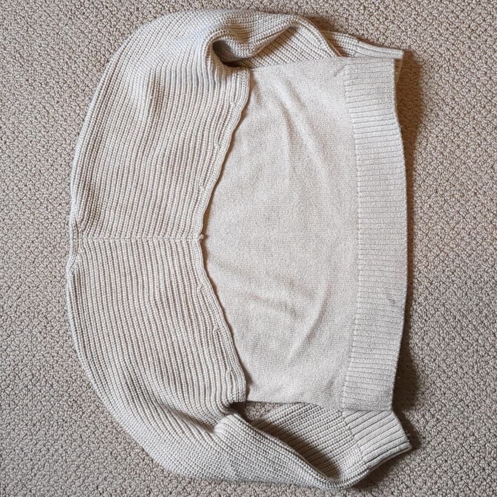 ba&sh Cream V-Neck Sweater - Picture 5 of 6